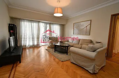 Apartment - 2 Bedrooms - 2 Bathrooms for rent in Ahmed Heshmat St. - Zamalek - Cairo