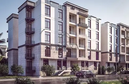 شقة - 3 غرف نوم - 2 حمامات للبيع في شارع النوادي - حدائق اكتوبر - مدينة 6 أكتوبر - الجيزة