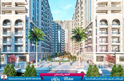 Apartment - 3 Bedrooms - 3 Bathrooms for sale in Muruj - Smouha - Hay Sharq - Alexandria Apartment - 3 Bedrooms - 3 Bathrooms for sale in Muruj - Smouha - Hay Sharq - Alexandria