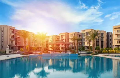 Apartment - 2 Bedrooms - 2 Bathrooms for sale in Galleria Moon Valley - South Investors Area - New Cairo City - Cairo