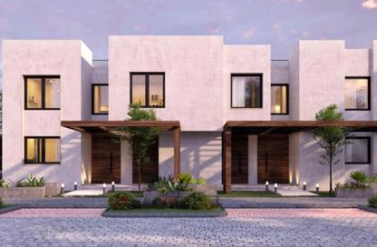 Twin House - 4 Bedrooms - 4 Bathrooms for sale in Solana - New Zayed City - Sheikh Zayed City - Giza