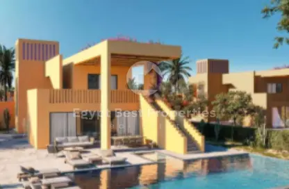 منزل مزدوج - 3 غرف نوم - 4 حمامات للبيع في مانجروفي ريزيدنس - الجونة - الغردقة - محافظة البحر الاحمر