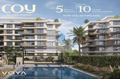 Apartment - Studio - 1 Bathroom for sale in Coy - Sheikh Zayed Compounds - Sheikh Zayed City - Giza