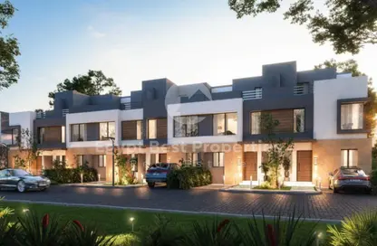 Townhouse - 3 Bedrooms - 3 Bathrooms for sale in Palm Hills New Cairo - 5th Settlement Compounds - The 5th Settlement - New Cairo City - Cairo