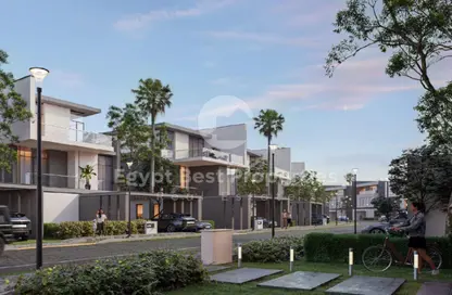 Townhouse - 4 Bedrooms - 4 Bathrooms for sale in Crescent Walk - 5th Settlement Compounds - The 5th Settlement - New Cairo City - Cairo Townhouse - 4 Bedrooms - 4 Bathrooms for sale in Crescent Walk - 5th Settlement Compounds - The 5th Settlement - New Cairo City - Cairo