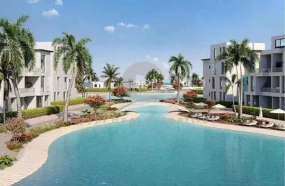 Chalet - 2 Bedrooms - 1 Bathroom for sale in Hacienda Waters - Qesm Ad Dabaah - North Coast