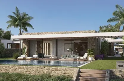 Chalet - 3 Bedrooms - 4 Bathrooms for sale in Azha North - Ras Al Hekma - North Coast