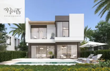 منزل مزدوج - 4 غرف نوم - 4 حمامات للبيع في سولاري - راس الحكمة - الساحل الشمالي