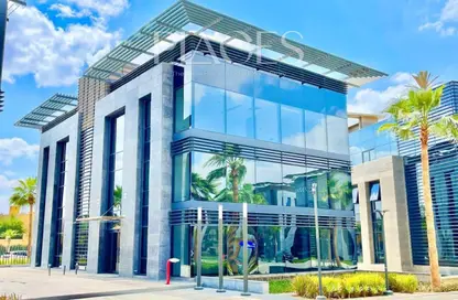 Office Space - Studio - 2 Bathrooms for rent in Cairo Business Park - 5th Settlement Compounds - The 5th Settlement - New Cairo City - Cairo