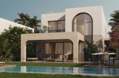 Twin House - 4 Bedrooms - 4 Bathrooms for sale in The Med - Ras Al Hekma - North Coast