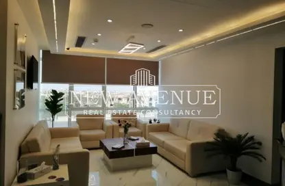 Office Space - Studio - 2 Bathrooms for rent in Trivium Business Complex - North Teseen St. - The 5th Settlement - New Cairo City - Cairo