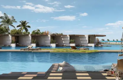 Twin House - 4 Bedrooms - 5 Bathrooms for sale in Direction White - Ras Al Hekma - North Coast