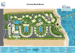 Chalet - 2 bedrooms - 2 bathrooms for للبيع in La Luna - Al Ain Al Sokhna - Suez