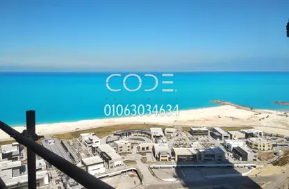 Apartment - 2 Bedrooms - 2 Bathrooms for sale in The Gate Towers - New Alamein City - Al Alamein - North Coast