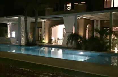 Villa - 7 Bedrooms - 5 Bathrooms for rent in Marassi - Sidi Abdel Rahman - North Coast