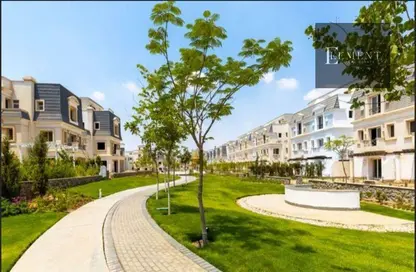Townhouse - 3 Bedrooms - 3 Bathrooms for sale in Mountain View Chill Out Park - Northern Expansions - 6 October City - Giza