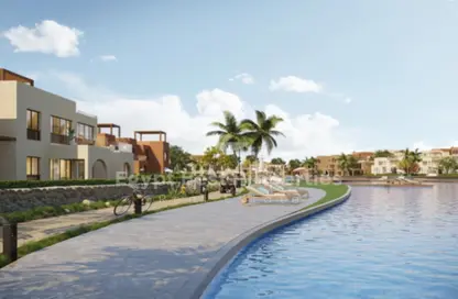 Chalet - 2 Bedrooms - 3 Bathrooms for sale in Swan Lake Gouna - Al Gouna - Hurghada - Red Sea
