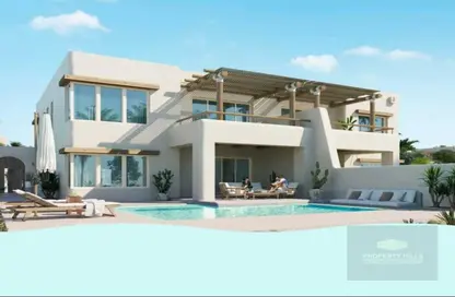 Chalet - 3 Bedrooms - 4 Bathrooms for sale in Hacienda Waters - Qesm Ad Dabaah - North Coast