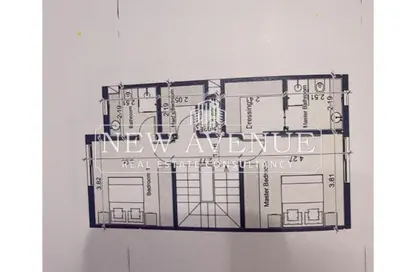 Townhouse - 3 Bedrooms - 3 Bathrooms for sale in Rivers - New Zayed City - Sheikh Zayed City - Giza