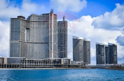 Apartment - Studio - 1 Bathroom for sale in The Gate Towers - New Alamein City - Al Alamein - North Coast