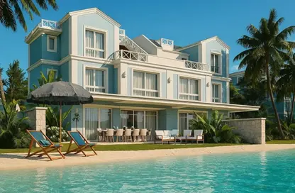 Chalet - 3 Bedrooms - 3 Bathrooms for sale in Crysta Island - Sidi Abdel Rahman - North Coast