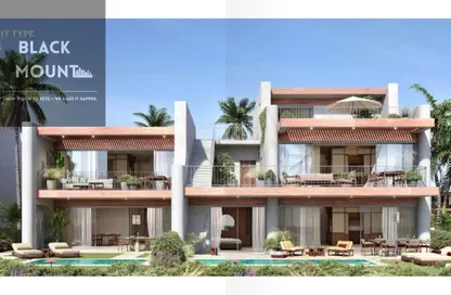 Chalet - 3 Bedrooms - 3 Bathrooms for sale in Ramla Lakeside - Qesm Ad Dabaah - North Coast