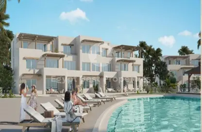 شاليه - 3 غرف نوم - 4 حمامات للبيع في هاسيندا وترز - قسم الضبعة - الساحل الشمالي