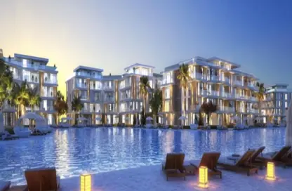 Chalet - 3 Bedrooms - 3 Bathrooms for sale in Azha North - Ras Al Hekma - North Coast
