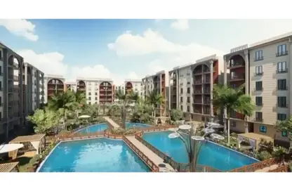 Apartment - 2 Bedrooms - 2 Bathrooms for sale in Italian Neighborhood Road - Hadayek October - 6 October City - Giza