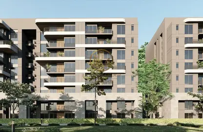 Apartment - 2 Bedrooms - 2 Bathrooms for sale in Qamary - R8 - New Capital City - Cairo