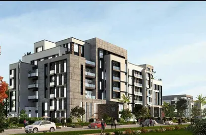 Apartment - 2 Bedrooms - 1 Bathroom for sale in Swan Lake Residence - 5th Settlement Compounds - The 5th Settlement - New Cairo City - Cairo