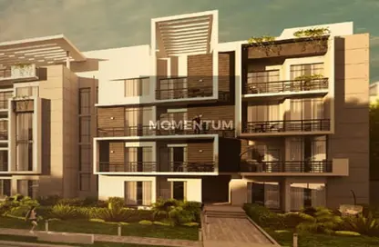 Apartment - 2 Bedrooms - 2 Bathrooms for sale in Moon Residences - Fifth Square - The 5th Settlement - New Cairo City - Cairo
