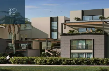 Duplex - 4 Bedrooms - 5 Bathrooms for sale in Garden Lakes - 6 October Compounds - 6 October City - Giza