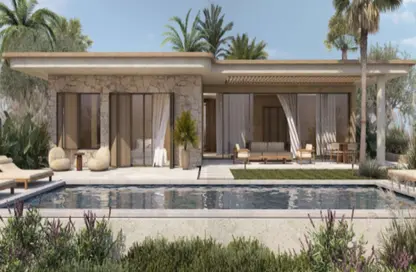 Chalet - 2 Bedrooms - 2 Bathrooms for sale in Ramla Lakeside - Qesm Ad Dabaah - North Coast