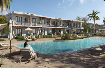 Chalet - 2 Bedrooms - 3 Bathrooms for sale in Direction White - Ras Al Hekma - North Coast