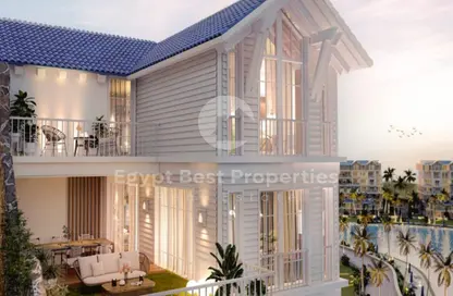 iVilla - 3 Bedrooms - 3 Bathrooms for sale in Mountain View iCity October - 6 October Compounds - 6 October City - Giza