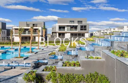 Twin House - 3 Bedrooms - 3 Bathrooms for rent in Patio Al Zahraa - Sheikh Zayed Compounds - Sheikh Zayed City - Giza