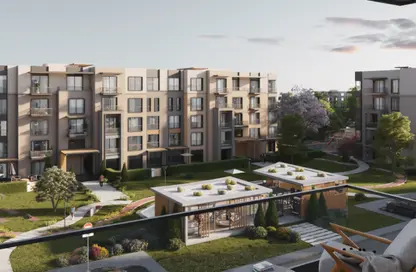 Apartment - 2 Bedrooms - 2 Bathrooms for sale in Garden Lakes - 6 October Compounds - 6 October City - Giza
