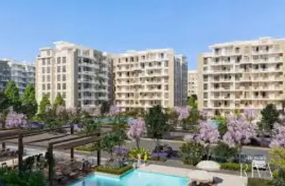 Apartment - 1 Bedroom - 1 Bathroom for sale in Jiwar - The 6th Settlement - New Cairo City - Cairo