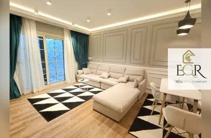 Apartment - 2 Bedrooms - 1 Bathroom for rent in El Rehab Extension - Al Rehab - New Cairo City - Cairo