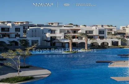 Chalet - 2 Bedrooms - 3 Bathrooms for sale in Makadi Orascom Resort - Makadi - Hurghada - Red Sea