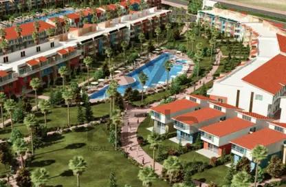 Chalet - 2 Bedrooms - 2 Bathrooms for sale in Murano Wadi Degla - Al Ain Al Sokhna - Suez