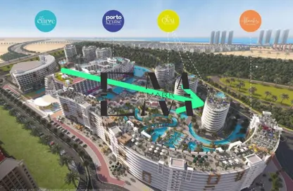 Apartment - Studio - 1 Bathroom for sale in Golf Porto Marina - Al Alamein - North Coast Apartment - Studio - 1 Bathroom for sale in Golf Porto Marina - Al Alamein - North Coast