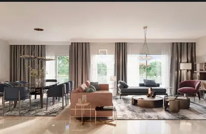 دوبلكس - 3 غرف نوم - 3 حمامات للبيع في أو ويست - كمبوندات 6 أكتوبر - مدينة 6 أكتوبر - الجيزة
