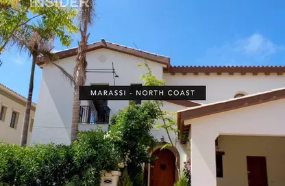 Chalet - 3 Bedrooms - 2 Bathrooms for rent in Marassi - Sidi Abdel Rahman - North Coast