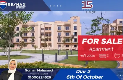 Apartment - 3 Bedrooms - 3 Bathrooms for sale in Jannat October - 6 October Compounds - 6 October City - Giza