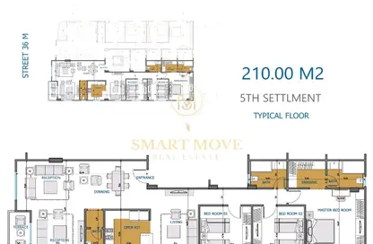 Apartment - 4 Bedrooms - 3 Bathrooms for sale in District 5 - The 5th Settlement - New Cairo City - Cairo