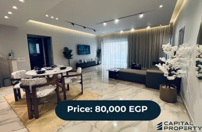 Apartment - 2 Bedrooms - 2 Bathrooms for rent in Lake View Residence - 5th Settlement Compounds - The 5th Settlement - New Cairo City - Cairo