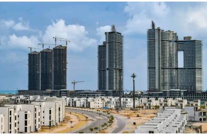 Chalet - 1 Bedroom - 1 Bathroom for sale in The Gate Towers - New Alamein City - Al Alamein - North Coast