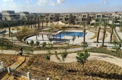 Townhouse - 3 Bedrooms - 3 Bathrooms for sale in Palm Hills New Cairo - 5th Settlement Compounds - The 5th Settlement - New Cairo City - Cairo